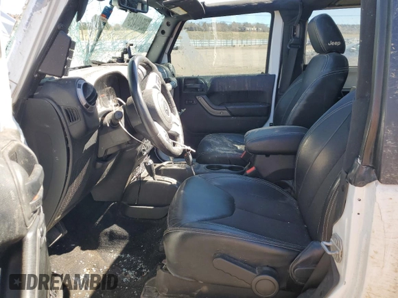 2017 Jeep Wrangler Sport with VIN 1C4AJWAG3HL577566, listed as a Copart auction lot 50640425 with 35,090 mi miles and Salvage Title. Bid and sale history available at DreamBid. Image 7.