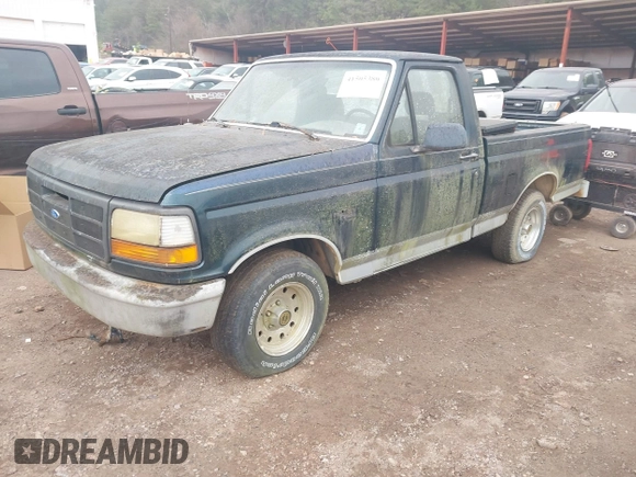 1995 Ford F-150 with VIN 1FTDF15YXSLB01360, listed as a IAAI auction lot 41505380 with 1 mi miles. Bid and sale history available at carsss.com. Image 2.