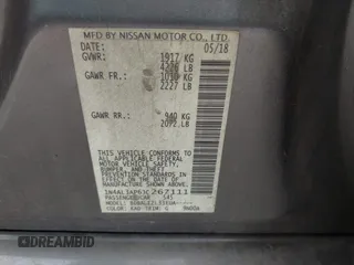 2018 Nissan Altima SR with VIN 1N4AL3AP6JC267111, listed as a IAAI auction lot 42070413 with 117,954 mi miles and . Bid and sale history available at carsss.com. Image 9.
