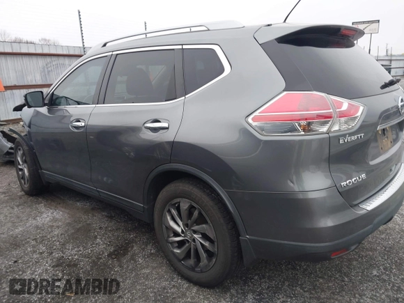 2015 Nissan Rogue SL with VIN 5N1AT2MT7FC863361, listed as a IAAI auction lot 41282002 with 145,914 mi miles. Bid and sale history available at carsss.com. Image 15.