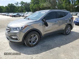 2018 Hyundai Santa Fe 2.4L with VIN 5NMZU3LB0JH064275, listed as a Copart auction lot 54542945 with 102,529 mi miles and Salvage title. Bid and sale history available at DreamBid. Image 1.