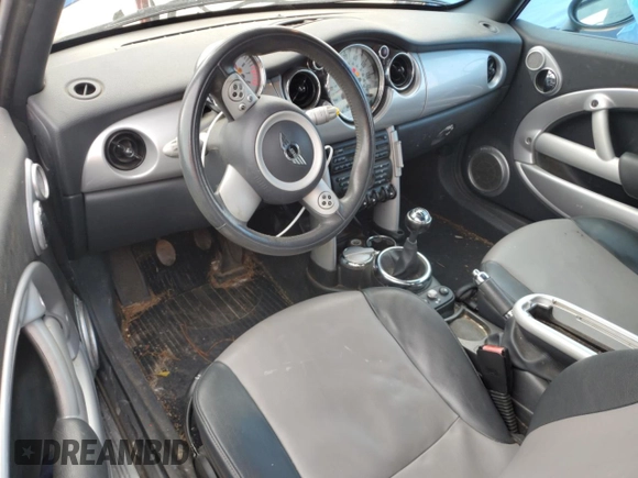 2006 MINI Convertible with VIN WMWRF33566TF65150, listed as a Copart auction lot 88430265 with 185,184 mi miles and Clean title. Bid and sale history available at DreamBid. Image 8.