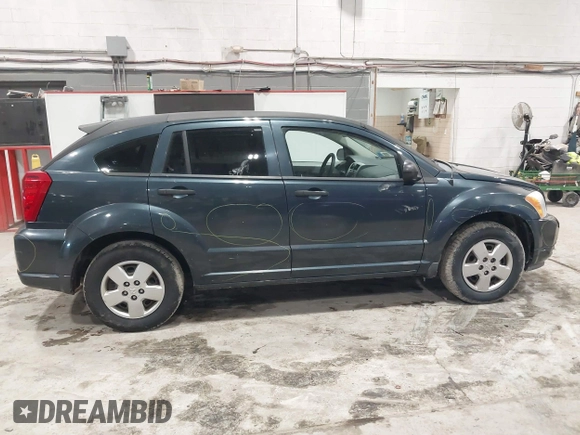 2007 Dodge Caliber with VIN 1B3HB28B27D321850, listed as a IAAI auction lot 41617311 with 180,446 mi miles. Bid and sale history available at carsss.com. Image 13.