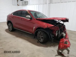 2018 BMW X6 sDrive35i with VIN 5UXKU0C56J0G80834, listed as a Copart auction lot 77041434 with 0 mi miles and Clean Title. Bid and sale history available at carsss.com. Image 4.