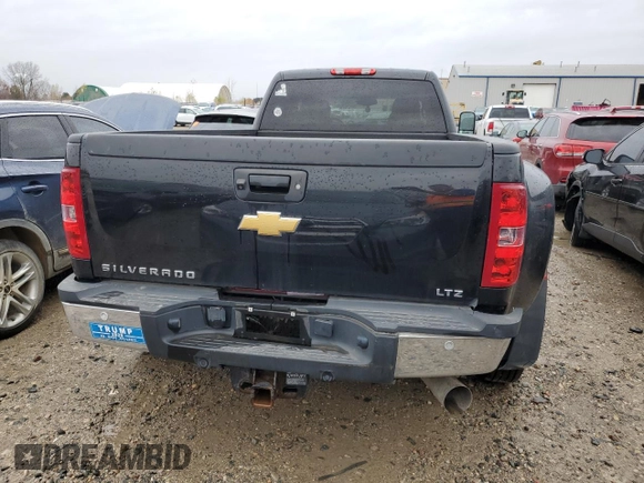 2013 Chevrolet Silverado 3500HD LTZ with VIN 1GC4K1C82DF173735, listed as a Copart auction lot 78058754 with 45,477 mi miles and Clean Title. Bid and sale history available at carsss.com. Image 6.