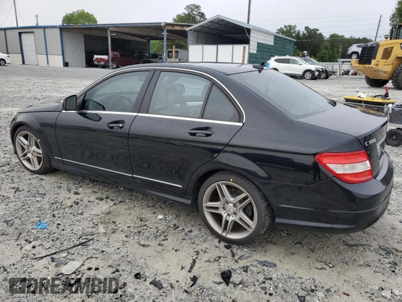 2008 Mercedes-Benz C 300 Sport with VIN WDDGF54X58F111191, listed as a Copart auction lot 58345335 with 181,634 mi miles and Salvage title. Bid and sale history available at DreamBid. Image 2.