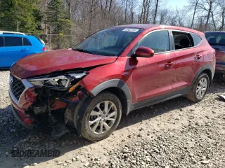 2021 Hyundai Tucson SE with VIN KM8J23A42MU360740, listed as a Copart auction lot 49663745 with 30,483 mi miles and Salvage Title. Bid and sale history available at carsss.com. Image 1.