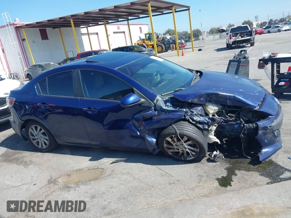 2012 Mazda 3 i Grand Touring with VIN JM1BL1W84C1537701, listed as a IAAI auction lot 42626366 with 173,579 mi miles and . Bid and sale history available at DreamBid. Image 13.