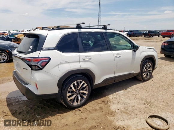 2025 Subaru Forester Touring с VIN JF2SLDTC9SH511824, выставлен на аукционе Copart как лот 60233665 с пробегом 9 112 миль миль и Чистый • Clean title. История ставок и продаж доступна на DreamBid. Изображение 3.