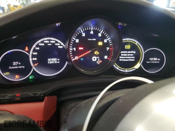 2021 Porsche Cayenne S с VIN WP1AB2AY3MDA27205, выставлен на аукционе Copart как лот 53703015 с пробегом 81 932 миль миль и Списание • Salvage title. История ставок и продаж доступна на DreamBid. Изображение 9.