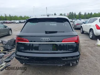 2023 Audi Q5 S line Premium with VIN WA1GAAFYXP2068698, listed as a IAAI auction lot 42225206 with 17,691 mi miles and . Bid and sale history available at DreamBid. Image 17.