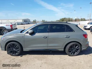 2020 Audi Q3 S line Premium Plus with VIN WA1EECF38L1089559, listed as a IAAI auction lot 41715264 with 74,192 mi miles. Bid and sale history available at carsss.com. Image 14.