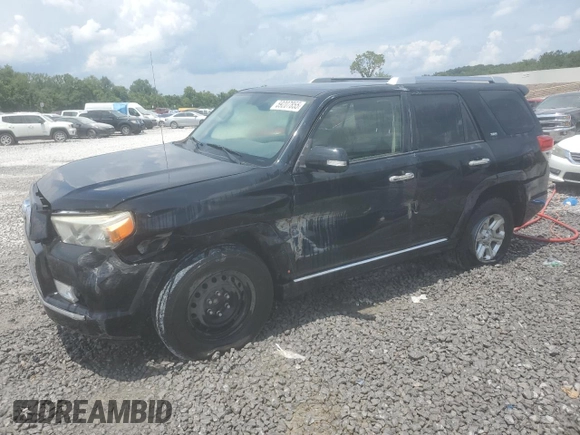 2012 Toyota 4Runner SR5 with VIN JTEZU5JRXC5042149, listed as a Copart auction lot 59207855 with 234,993 mi miles and Salvage title. Bid and sale history available at DreamBid. Image 1.