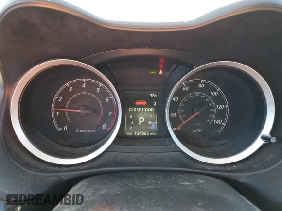 2016 Mitsubishi Lancer SE with VIN JA32V2FW0GU002933, listed as a Copart auction lot 47128115 with 124,965 mi miles and Salvage Title. Bid and sale history available at carsss.com. Image 9.