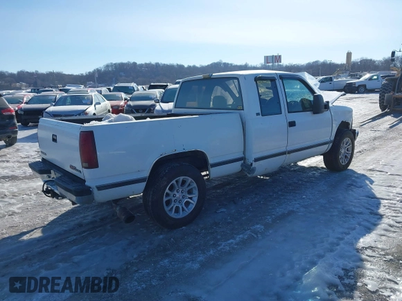 1993 GMC Sierra 1500 z VIN 2GTEK19K1P1564491, wystawiony jako IAAI lot #41347909 z przebiegiem 342 325 mil mil oraz . Historia ofert i sprzedaży dostępna na DreamBid. Obrazek 4.