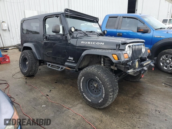 2006 Jeep Wrangler Unlimited LWB with VIN 1J4FA44S66P748840, listed as a Copart auction lot 85282024 with 0 mi miles and Salvage Title. Bid and sale history available at carsss.com. Image 4.