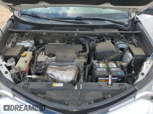 2016 Toyota RAV4 LE with VIN 2T3ZFREV8GW240448, listed as a Copart auction lot 54616795 with 103,567 mi miles and Salvage Title. Bid and sale history available at DreamBid. Image 12.