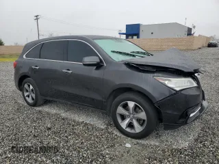 2016 Acura MDX with VIN 5FRYD3H2XGB003612, listed as a Copart auction lot 45007935 with 101,143 mi miles and Salvage Title. Bid and sale history available at carsss.com. Image 4.