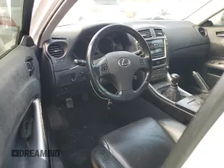 2008 Lexus IS 250 with VIN JTHBK262182063615, listed as a Copart auction lot 44211525 with 147,433 mi miles and Salvage Title. Bid and sale history available at DreamBid. Image 8.