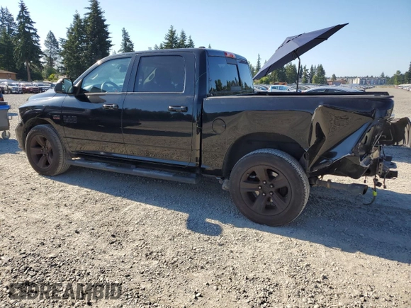 2015 Ram 1500 Sport with VIN 1C6RR7MT1FS765801, listed as a Copart auction lot 64068035 with 88,783 mi miles and Salvage title. Bid and sale history available at DreamBid. Image 2.