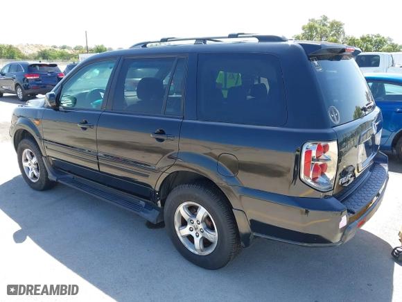2006 Honda Pilot EX-L with VIN 2HKYF18566H554131, listed as a IAAI auction lot 42014554 with 187,765 mi miles. Bid and sale history available at carsss.com. Image 3.