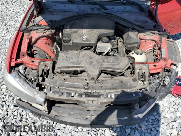 2015 BMW 3 Series 328i with VIN WBA3A5G59FNS88456, listed as a Copart auction lot 52586925 with 83,771 mi miles and Salvage Title. Bid and sale history available at DreamBid. Image 11.