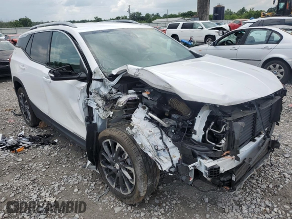 2023 GMC Terrain SLT z VIN 3GKALPEG6PL211750, wystawiony jako Copart lot #59413835 z przebiegiem 52 200 mil mil oraz Szkoda całkowita • Salvage title. Historia ofert i sprzedaży dostępna na DreamBid. Obrazek 4.