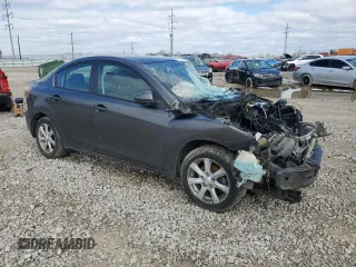 2010 Mazda Mazda3 i Touring with VIN JM1BL1SG3A1310767, listed as a Copart auction lot 51325045 with 0 mi miles and Salvage Title. Bid and sale history available at carsss.com. Image 4.