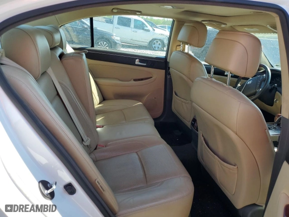 2012 Hyundai Genesis 4.6L with VIN KMHGC4DF8CU211239, listed as a Copart auction lot 52936855 with 214,730 mi miles and Salvage Title. Bid and sale history available at carsss.com. Image 10.