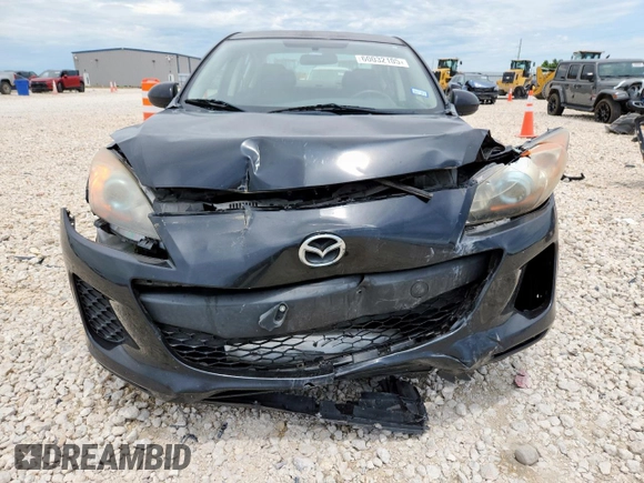 2013 Mazda 3 i Touring with VIN JM1BL1V79D1801389, listed as a Copart auction lot 60032105 with 123,384 mi miles and Salvage title. Bid and sale history available at DreamBid. Image 5.
