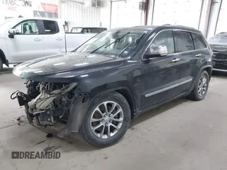 2013 Jeep Grand Cherokee Overland with VIN 1C4RJFCT7DC524005, listed as a IAAI auction lot 42116097 with 126,942 mi miles. Bid and sale history available at carsss.com. Image 2.