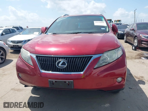 2012 Lexus RX 350 with VIN 2T2ZK1BA2CC081523, listed as a IAAI auction lot 42528888 with 166,652 mi miles and . Bid and sale history available at DreamBid. Image 12.