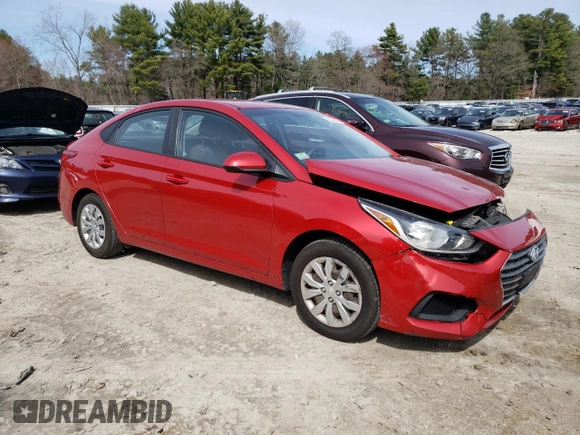 2018 Hyundai Accent SEL z VIN 3KPC24A34JE033096, wystawiony jako Copart lot #52098445 z przebiegiem 64 426 mil mil oraz Szkoda całkowita • Salvage title. Historia ofert i sprzedaży dostępna na DreamBid. Obrazek 4.