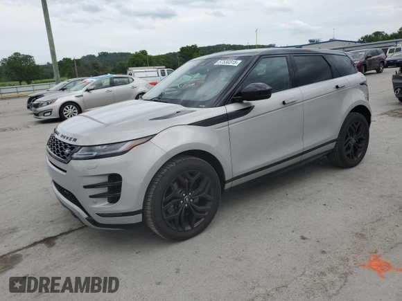 2022 Land Rover Range Rover Evoque R-Dynamic SE z VIN SALZL2FX5NH174453, wystawiony jako Copart lot #57530315 z przebiegiem 15 195 mil mil oraz Szkoda całkowita • Salvage title. Historia ofert i sprzedaży dostępna na DreamBid. Obrazek 1.