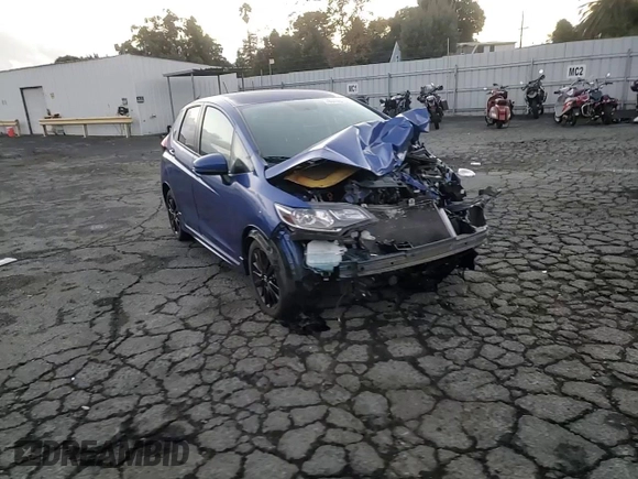 2018 Honda Fit Sport with VIN 3HGGK5G60JM716994, listed as a Copart auction lot 80749104 with Not Provided miles and Salvage Title. Bid and sale history available at DreamBid. Image 11.