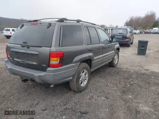 2002 Jeep Grand Cherokee Laredo with VIN 1J4GW48N62C194372, listed as a IAAI auction lot 42007468 with 172,792 mi miles. Bid and sale history available at carsss.com. Image 4.