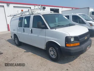 2017 Chevrolet Express Cargo with VIN 1GCWGAFF1H1246441, listed as a IAAI auction lot 42495459 with 260,120 mi miles and . Bid and sale history available at DreamBid. Image 1.