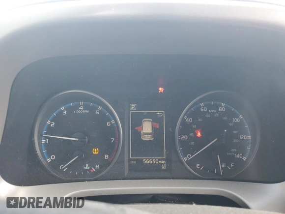 2018 Toyota RAV4 LE with VIN 2T3BFREV2JW730084, listed as a Copart auction lot 50386335 with 56,650 mi miles and Salvage Title. Bid and sale history available at carsss.com. Image 9.