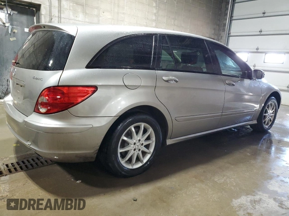 2006 Mercedes-Benz R 3.5L with VIN 4JGCB65E86A027508, listed as a Copart auction lot 48295135 with 185,905 mi miles and Non repairable. Bid and sale history available at DreamBid. Image 3.