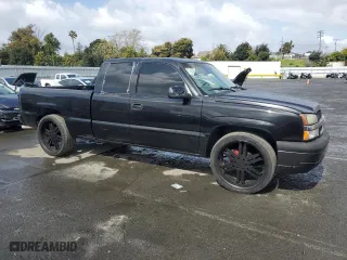 2003 Chevrolet Silverado 1500 LS with VIN 2GCEC19V031238778, listed as a Copart auction lot 50943325 with 0 mi miles and Salvage Title. Bid and sale history available at carsss.com. Image 4.