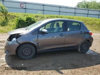 2014 Toyota Yaris L z VIN JTDKTUD36ED574436, wystawiony jako Copart lot #59733705 z przebiegiem 123 991 mil mil oraz Czysty tytuł • Clean title. Historia ofert i sprzedaży dostępna na DreamBid. Obrazek 1.