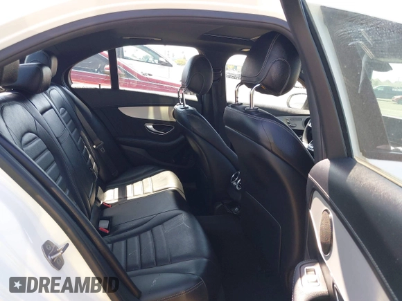 2018 Mercedes-Benz C 43 AMG with VIN 55SWF6EB8JU266034, listed as a IAAI auction lot 42403048 with 63,023 mi miles and . Bid and sale history available at DreamBid. Image 8.