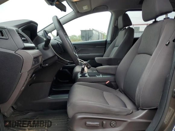 2018 Honda Odyssey EX with VIN 5FNRL6H5XJB069136, listed as a Copart auction lot 51873105 with 43,205 mi miles and Salvage title. Bid and sale history available at DreamBid. Image 7.