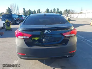 2014 Hyundai Elantra SE with VIN KMHDH4AE7EU082784, listed as a IAAI auction lot 41503767 with 1 mi miles. Bid and sale history available at carsss.com. Image 16.