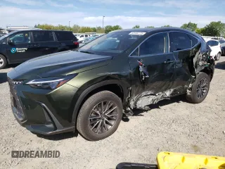 2022 Lexus NX with VIN JTJGGCEZ7N2003568, listed as a Copart auction lot 52594775 with 23,240 mi miles and Salvage Title. Bid and sale history available at carsss.com. Image 1.