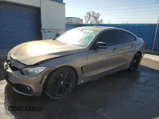 2015 BMW 4 Series 428i with VIN WBA4A5C50FD410914, listed as a Copart auction lot 48481695 with 159,742 mi miles and Clean Title. Bid and sale history available at carsss.com. Image 1.