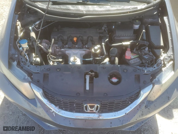 2014 Honda Civic Sedan LX with VIN 19XFB2F52EE065353, listed as a Copart auction lot 46887095 with 111,949 mi miles and Salvage Title. Bid and sale history available at carsss.com. Image 11.