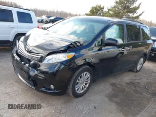 2015 Toyota Sienna XLE with VIN 5TDYK3DC2FS651400, listed as a IAAI auction lot 41985468 with 122,335 mi miles and . Bid and sale history available at DreamBid. Image 19.