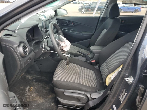 2021 Hyundai Kona SE with VIN KM8K1CAA8MU634813, listed as a Copart auction lot 45890835 with 77,053 mi miles and Salvage Title. Bid and sale history available at carsss.com. Image 7.