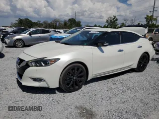 2017 Nissan Maxima SR z VIN 1N4AA6APXHC446690, wystawiony jako Copart lot #58659785 z przebiegiem 86 300 mil mil oraz Szkoda całkowita • Salvage title. Historia ofert i sprzedaży dostępna na DreamBid. Obrazek 1.